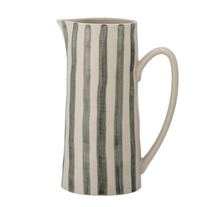 Creative Collection-Begonia Jug, Green, Stoneware