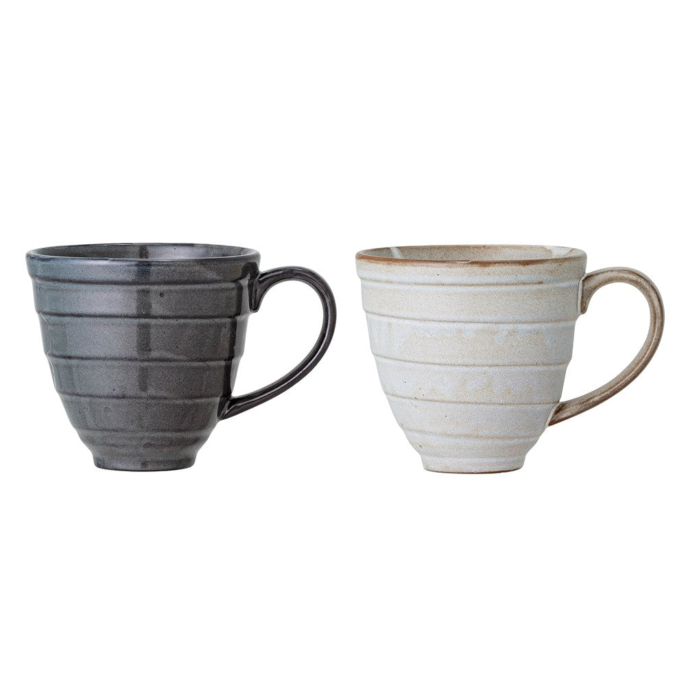 BLOOMINGVILLE-Masami Cup, White, Stoneware