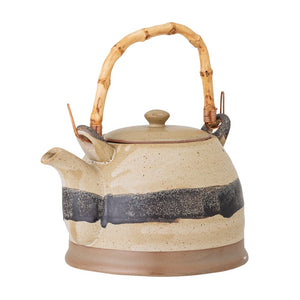 BLOOMINGVILLE-Solange Teapot, Nature, Stoneware