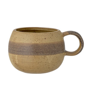 BLOOMINGVILLE-Solange Mug, Nature, Stoneware