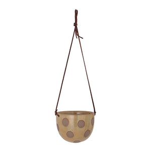 Creative Collection-Hellan Flowerpot, Hanging, Brown, Stoneware