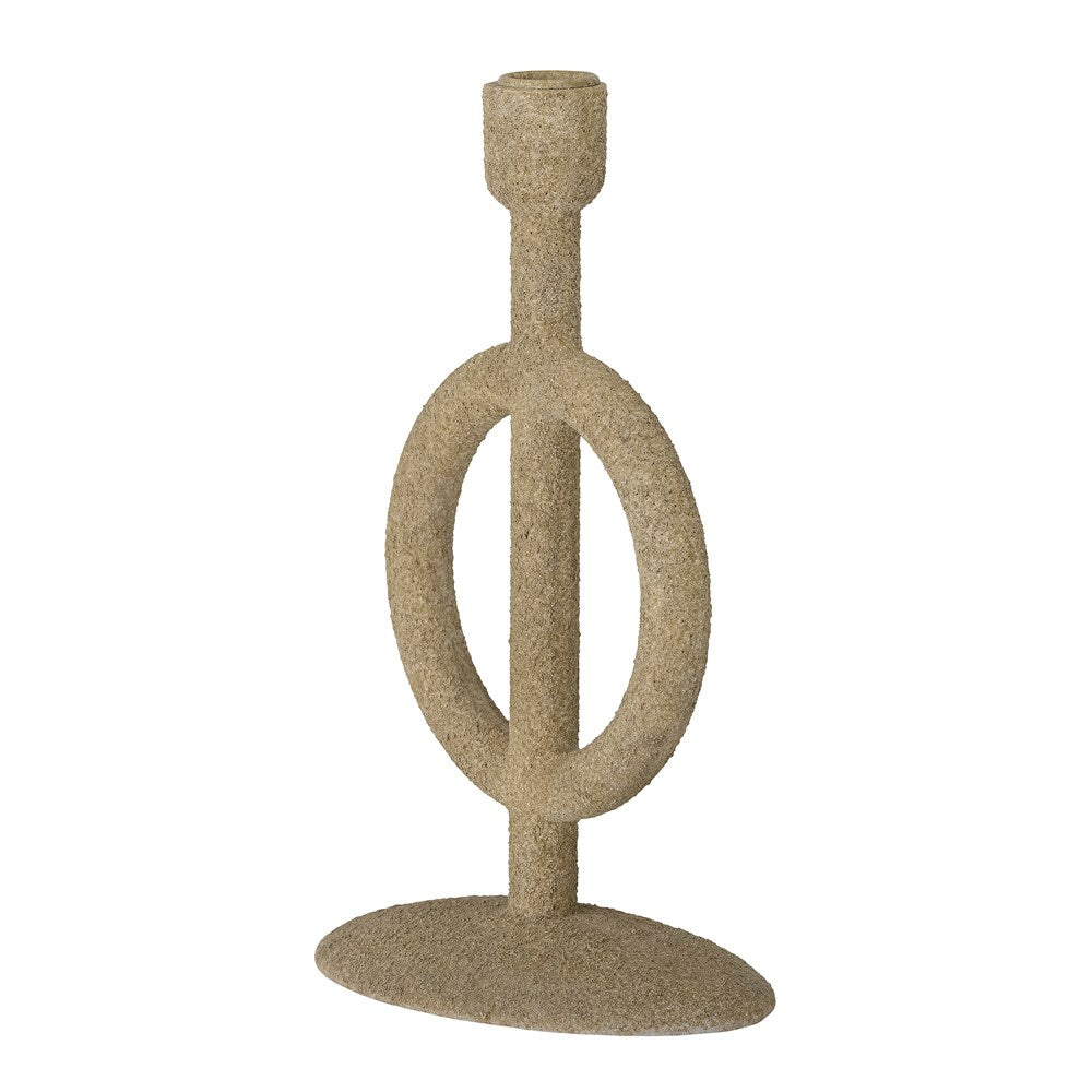 BLOOMINGVILLE-Flikka Candlestick, Nature, Polyresin