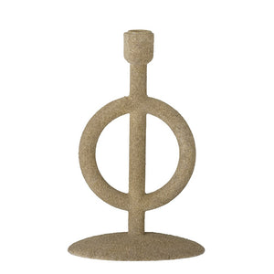 BLOOMINGVILLE-Flikka Candlestick, Nature, Polyresin