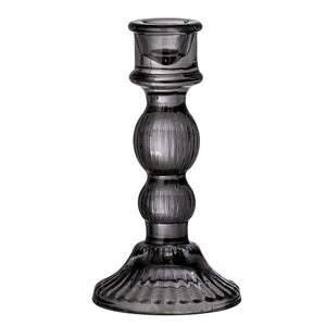 Creative Collection-Litus Candle Holder, Black, Glass