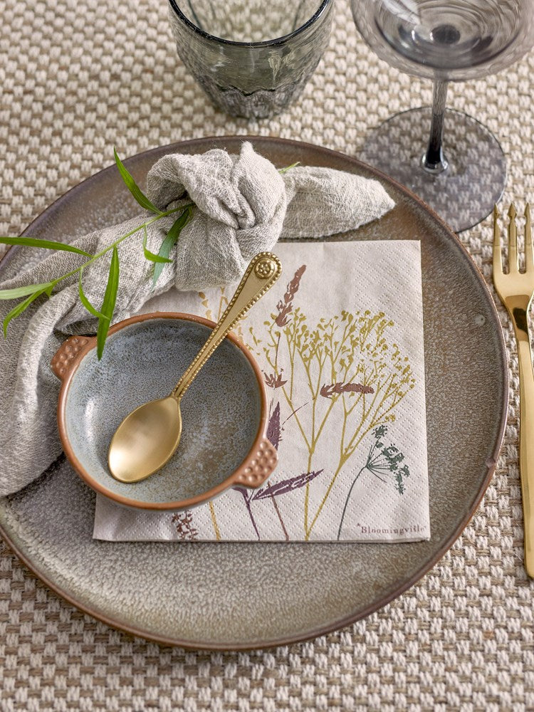 BLOOMINGVILLE-Sirri Napkin, Nature, FSCÃƒâ€šÃ‚Â® Recycled, Paper