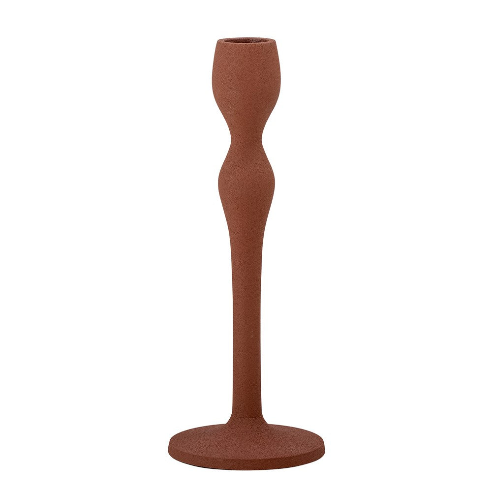 BLOOMINGVILLE-Davi Candlestick, Brown, Aluminum