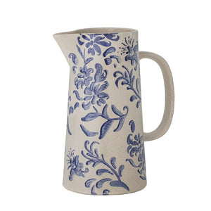 Creative Collection-Petunia Jug, Blue, Stoneware