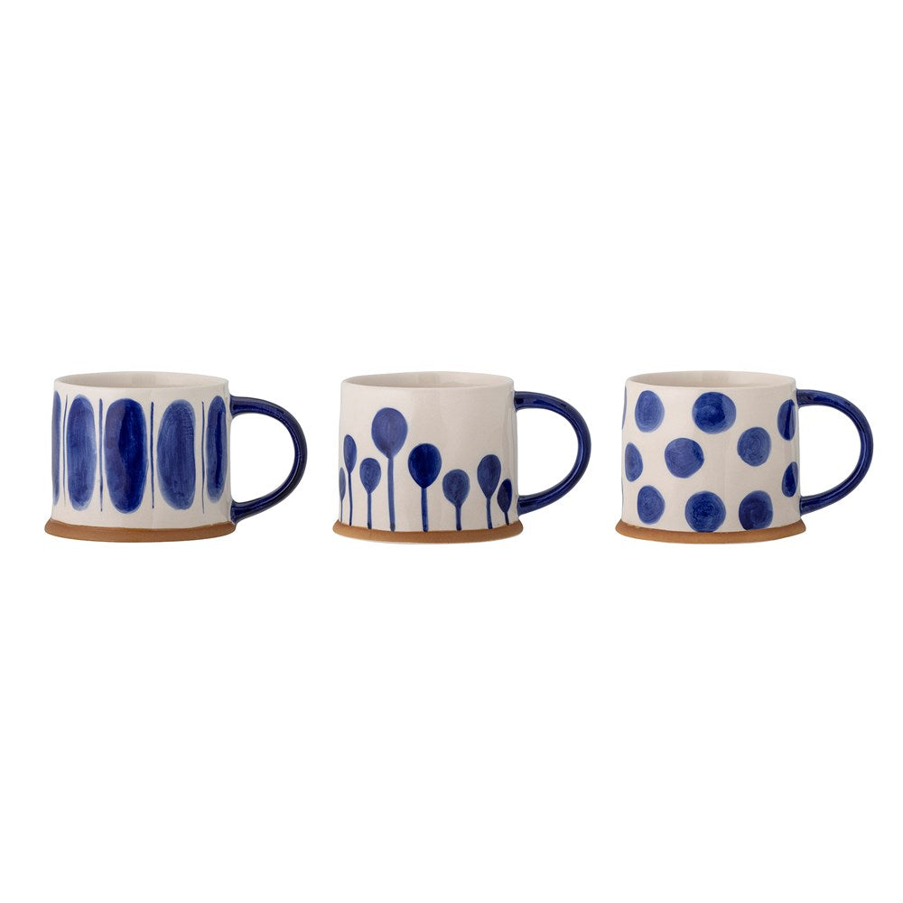 Creative Collection - Linora Mug, Blue - Set of 3