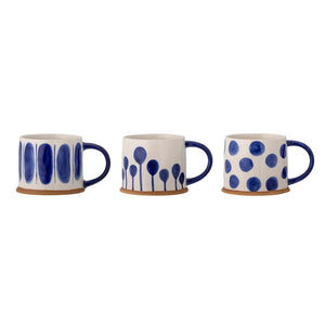 Creative Collection - Linora Mug, Blue - Set of 3