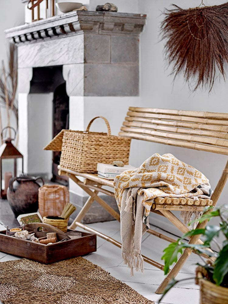 BLOOMINGVILLE - JASMY  Picnic Basket w/Lid