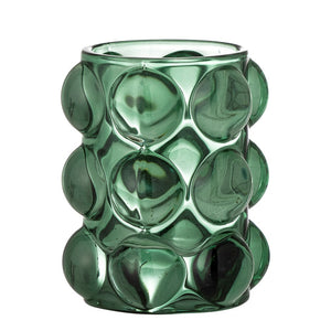 BLOOMINGVILLE-Deni Votive, Green, Glass