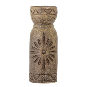 BLOOMINGVILLE-Gerde Vase, Brown, Stoneware