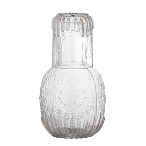 Creative Collection-Sebas Decanter & Glass, Clear, Glass