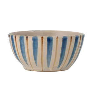 BLOOMINGVILLE-Derry Bowl, Blue, Stoneware