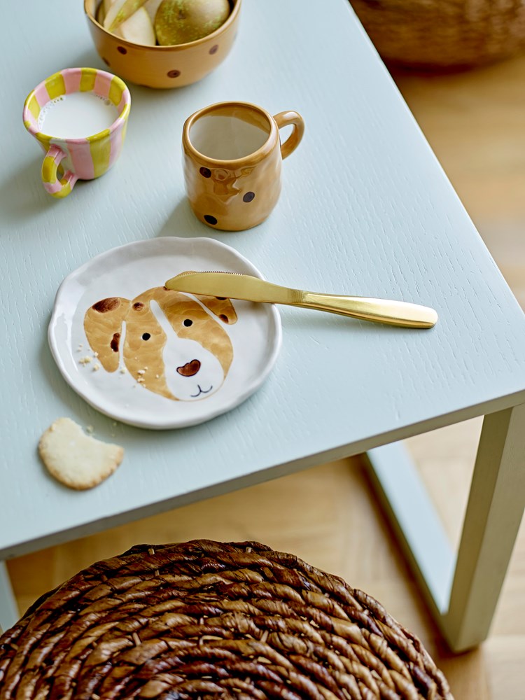BLOOMINGVILLE-Fenix Tableware Set, Brown, Stoneware
