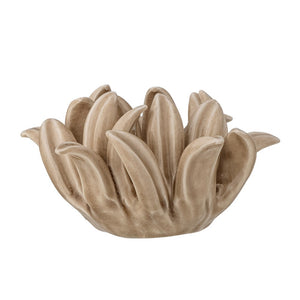 BLOOMINGVILLE-Zanny Votive, Brown, Stoneware