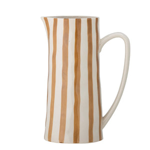 Creative Collection-Begonia Jug, Brown, Stoneware