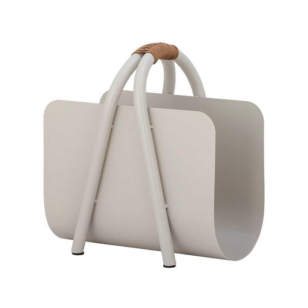 BLOOMINGVILLE-Eton Magazine Holder, Nature, Metal