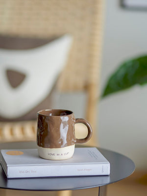 BLOOMINGVILLE-Neo Mug, Brown, Stoneware