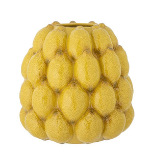 Creative Collection-Limone Vase, Yellow, Stoneware