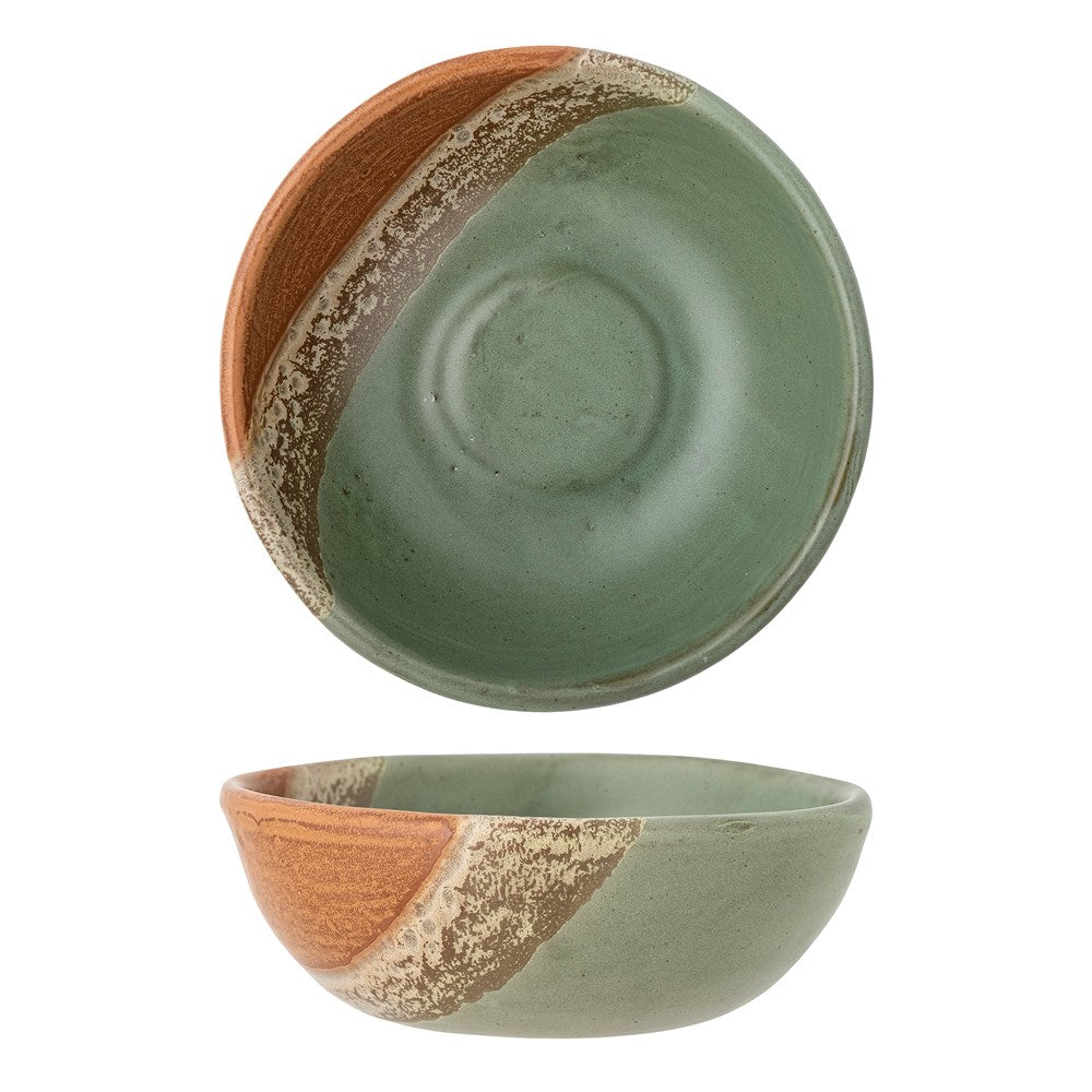 BLOOMINGVILLE-Paula Bowl, Green, Stoneware