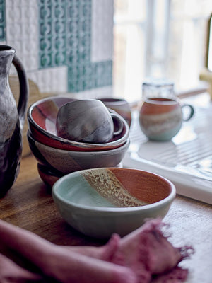 BLOOMINGVILLE-Paula Bowl, Purple, Stoneware