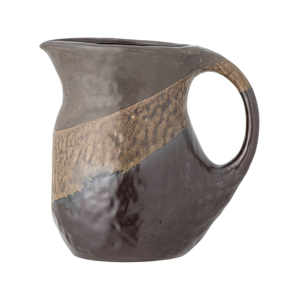 BLOOMINGVILLE-Paula Jug, Brown, Stoneware