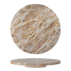 BLOOMINGVILLE-Nuni Turntable, Brown, Marble