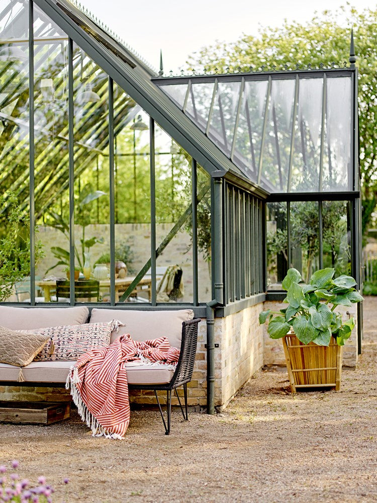 BLOOMINGVILLE-Ara Throw, Red, Acrylic