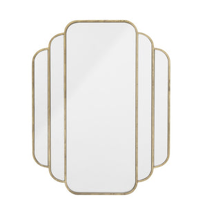 Creative Collection-Mas Wall Mirror, Brass, Metal