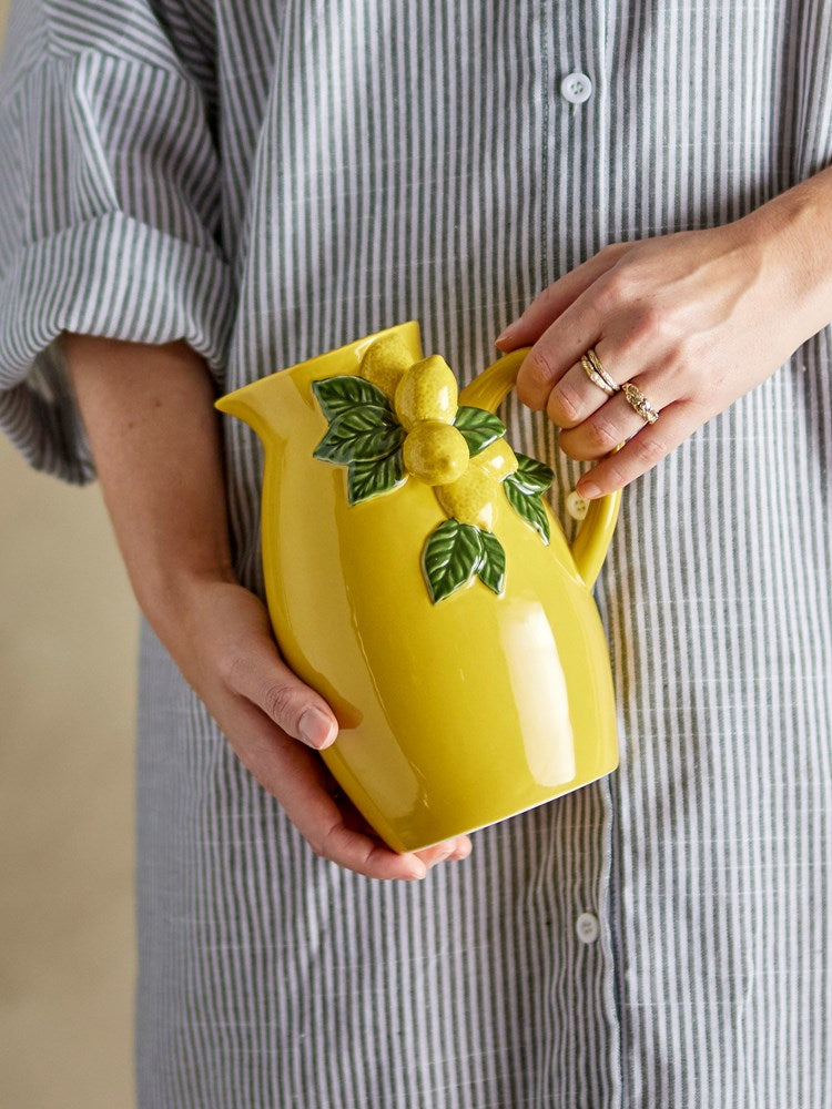 Creative Collection-Limone Jug, Yellow, Stoneware