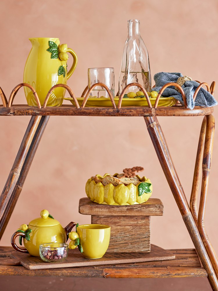 Creative Collection-Limone Teapot, Yellow, Stoneware