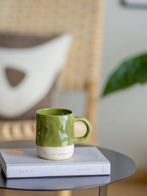 BLOOMINGVILLE-Neo Mug, Green, Stoneware