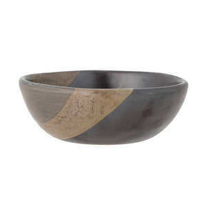 BLOOMINGVILLE-Paula Bowl, Brown, Stoneware