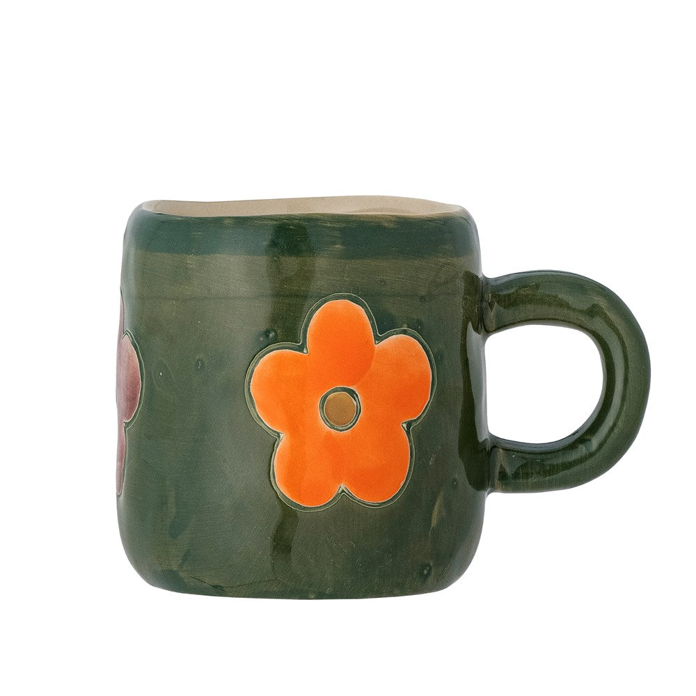 Bloomingville-Addy Cup, Green, Stoneware