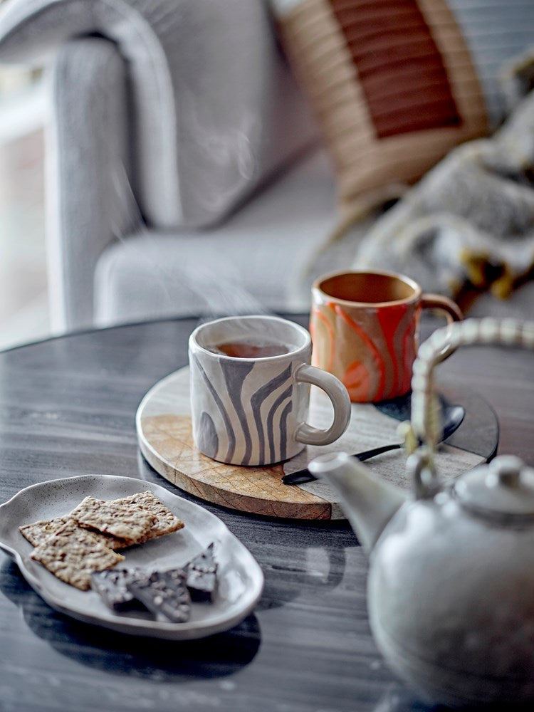 BLOOMINGVILLE-Ninka Mug, Grey, Stoneware