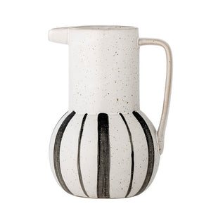 BLOOMINGVILLE-Marita Jug, Black, Stoneware