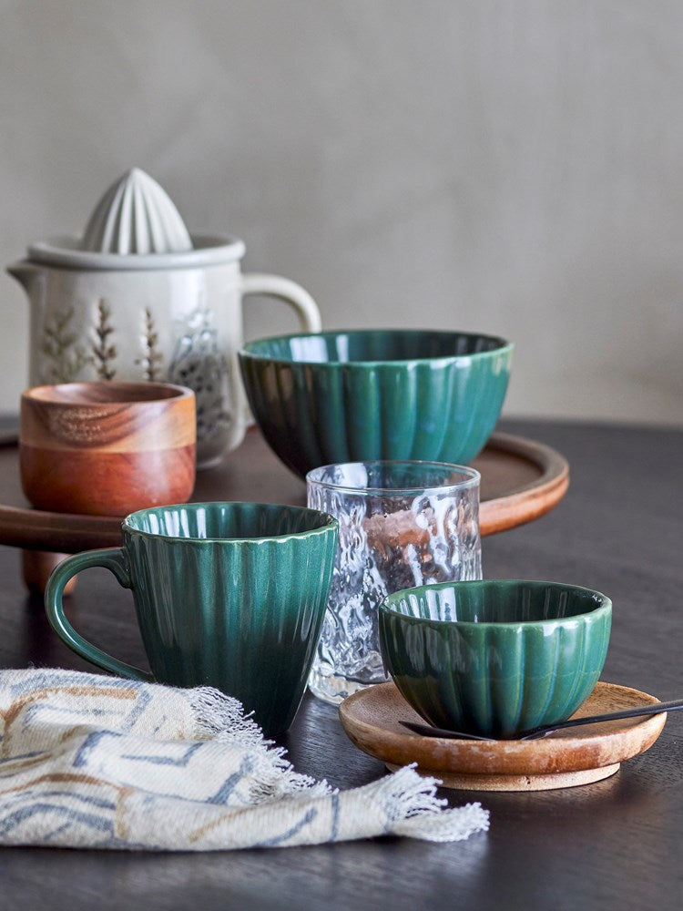 BLOOMINGVILLE-Latina Bowl DARK GREEN - d.9cm