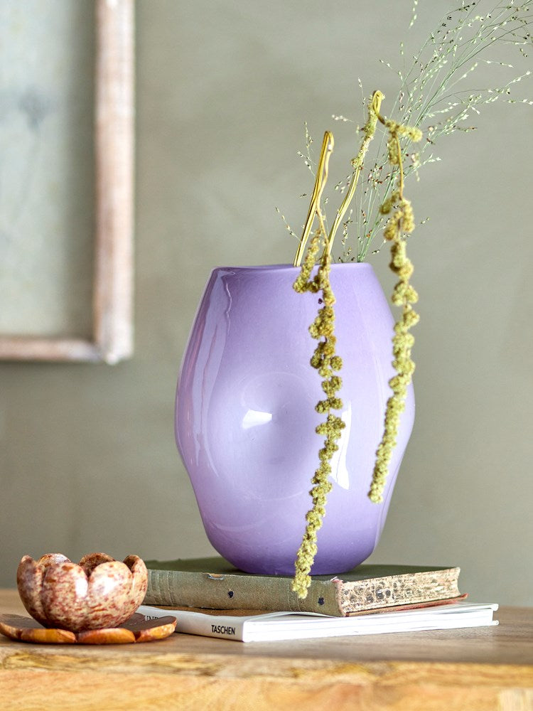 Creative Collection-Lilac Vase, Purple, Glass