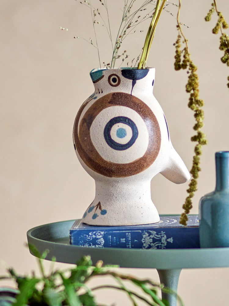 Bloomingville-Mahrab Vase, Nature, Stoneware