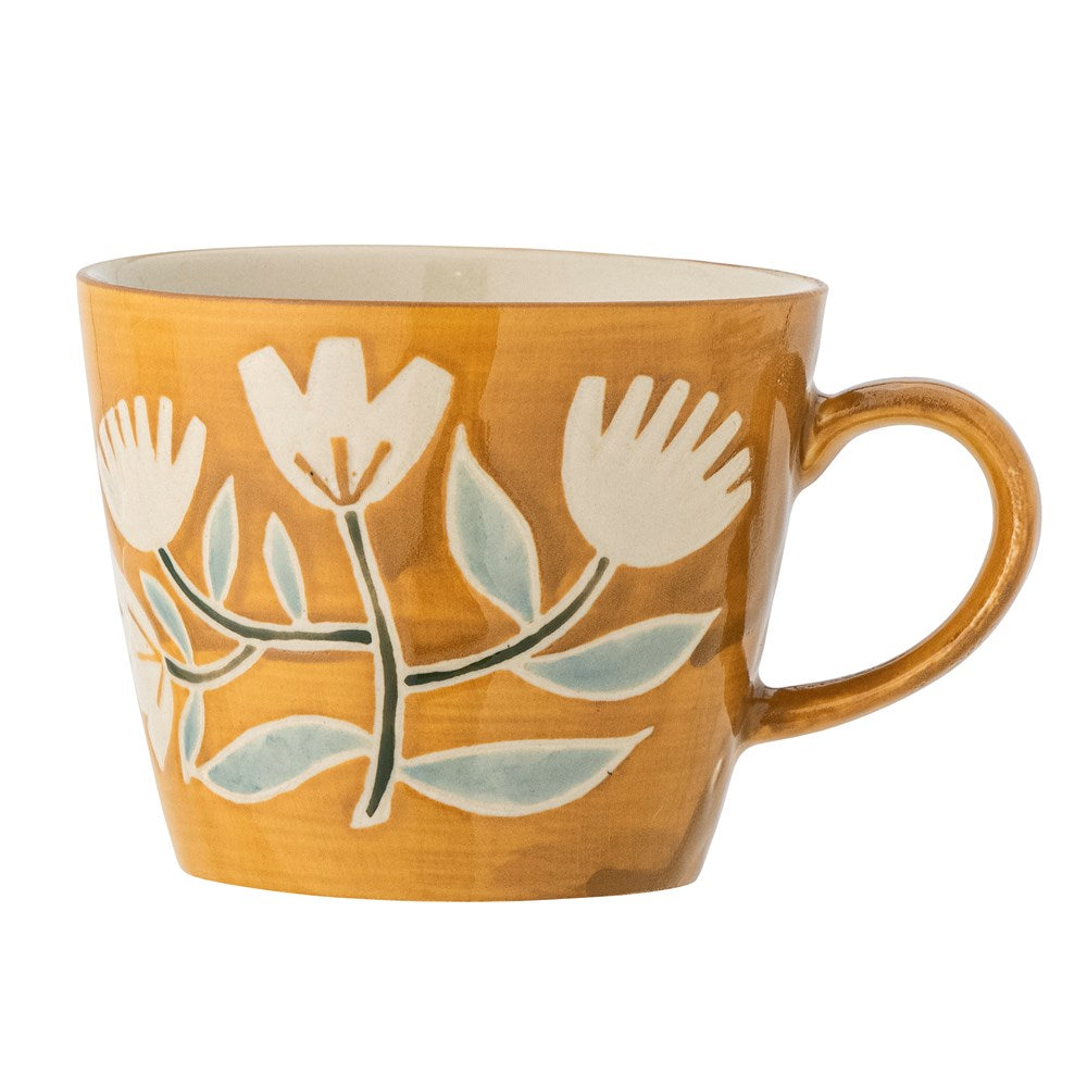 Creative Collection-Tangier Cup, Orange, Stoneware