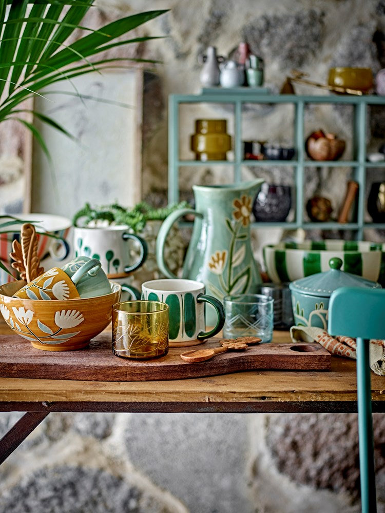 Creative Collection-Tangier Cup, Orange, Stoneware