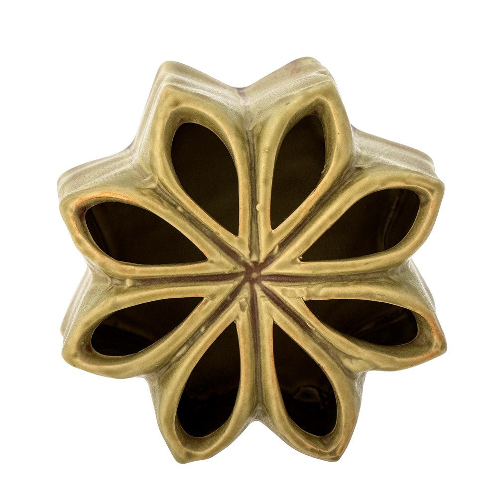 Creative Collection-Aleena Vase, Yellow, Stoneware
