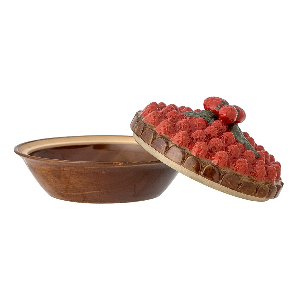 Creative Collection-Maehan Oven Dish w/Lid, Brown, Stoneware