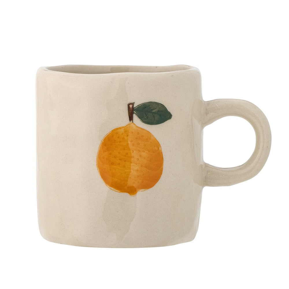 Bloomingville-Agnes Cup, White, Stoneware