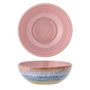 Bloomingville-Paula Bowl, Rose, Stoneware