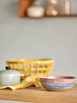 Bloomingville-Paula Bowl, Rose, Stoneware