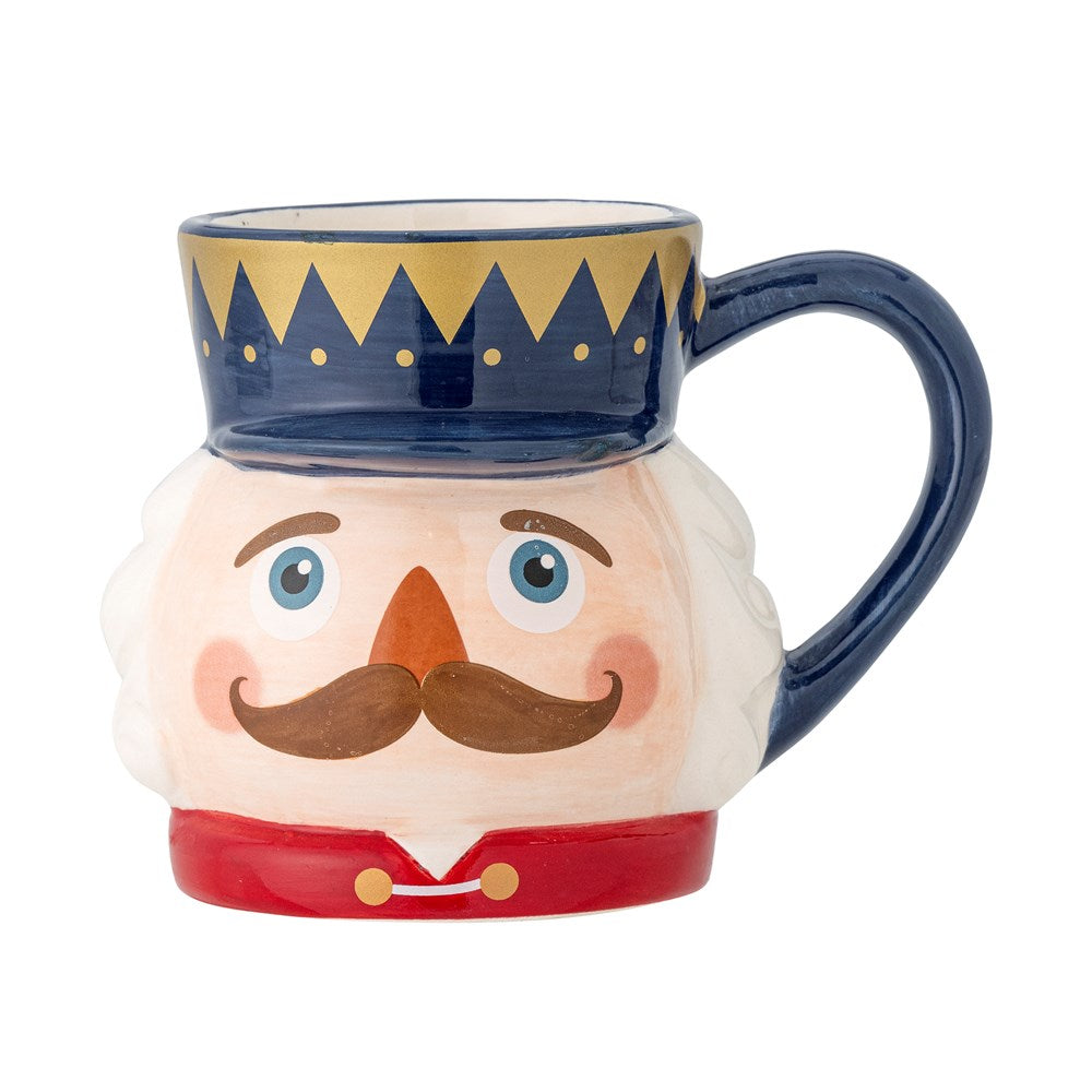CHRISTMAS-Feast Mug, Blue, Stoneware