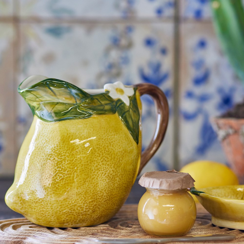 Creative Collection-Limone Jug, Yellow, Stoneware