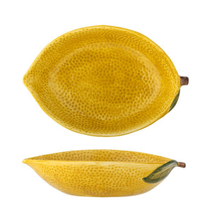 Creative Collection-Limone Bowl, Yellow, Stoneware